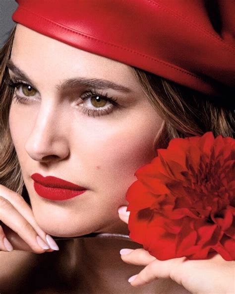 pub dior natalie portman rouge a levre|Rouge Dior.